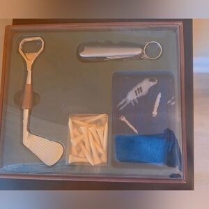 Gentlemen's Golfer's Gift Set with Tools and Key Chain